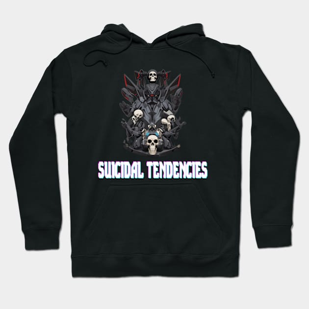 Suicidal Tendencies Hoodie by Maheswara.Momocats